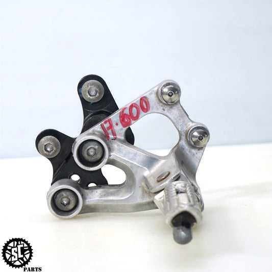 2017 SUZUKI GSXR 600 LEFT REARSET FRONT PEG BRACKET S06