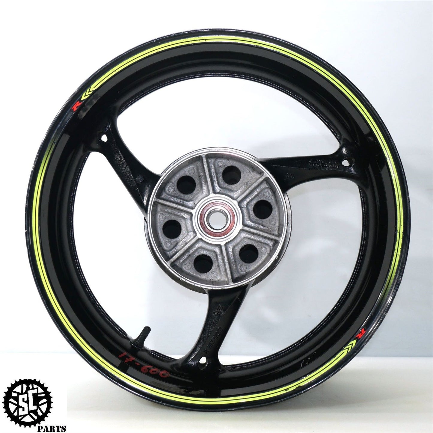 2017 SUZUKI GSXR 600 REAR WHEEL RIM SB S06