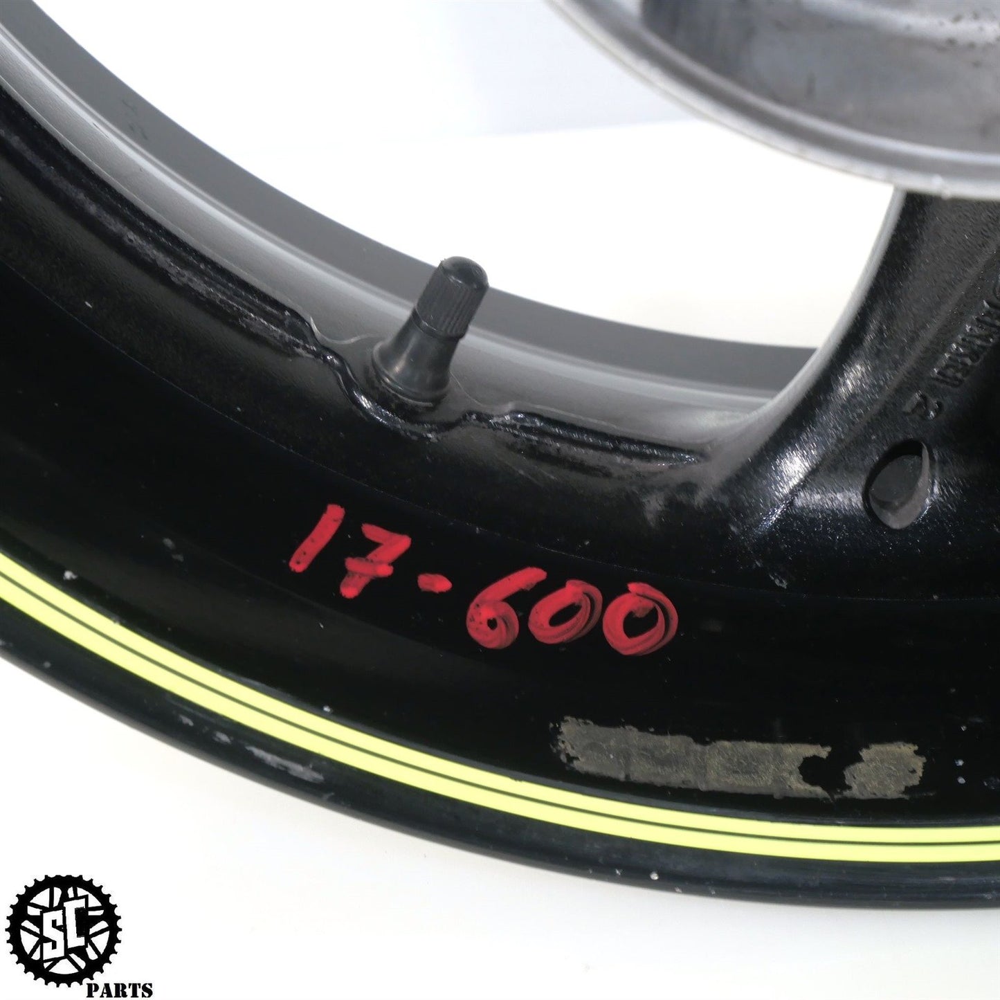 2017 SUZUKI GSXR 600 REAR WHEEL RIM SB S06