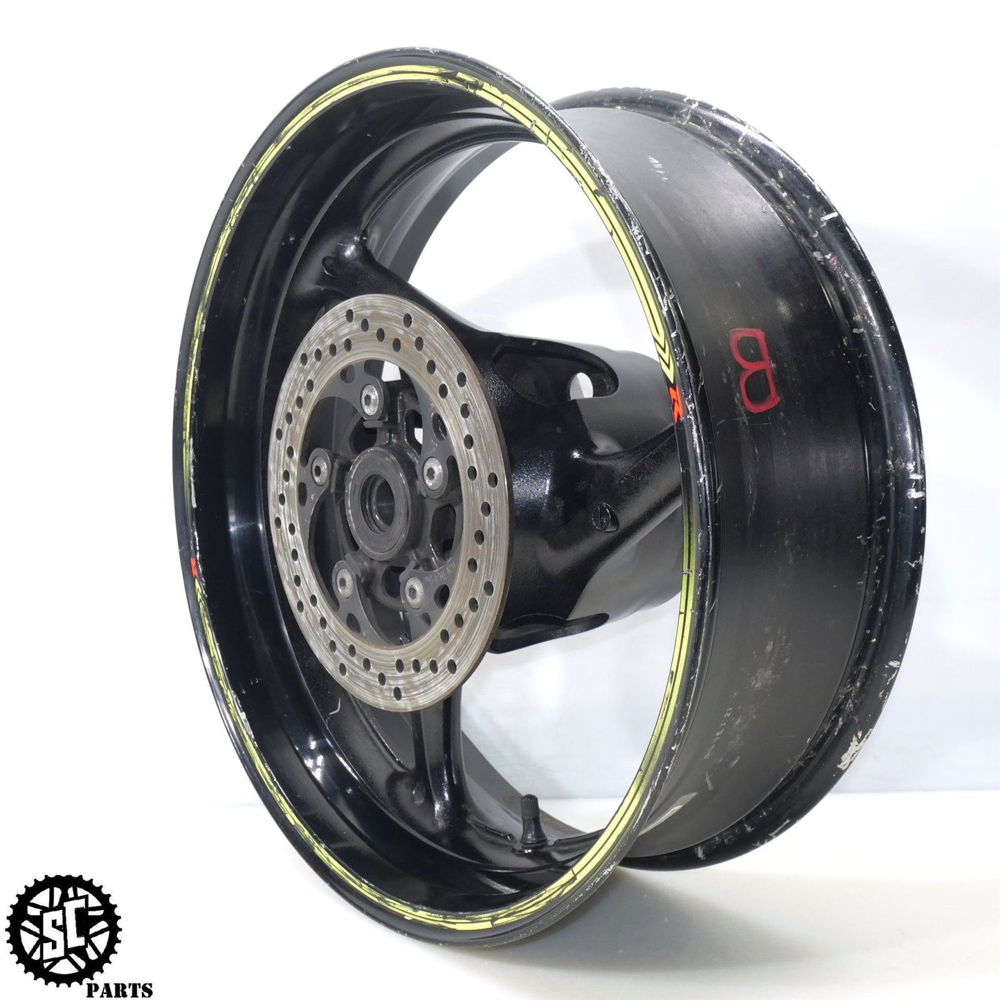 2017 SUZUKI GSXR 600 REAR WHEEL RIM SB S06