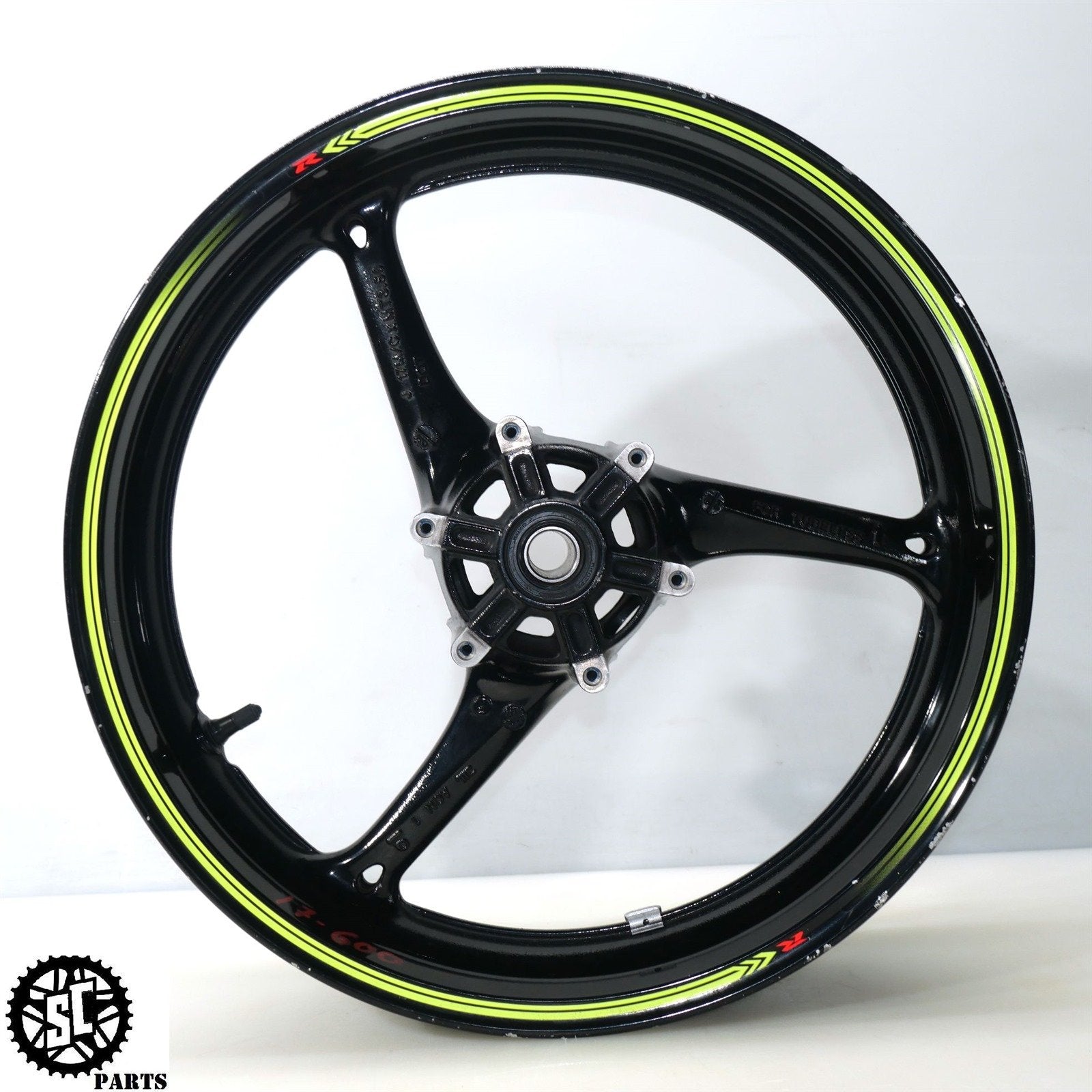 2017 SUZUKI GSXR 600 FRONT WHEEL RIM STRAIGHT S06 – SALVAGECYCLEPARTS
