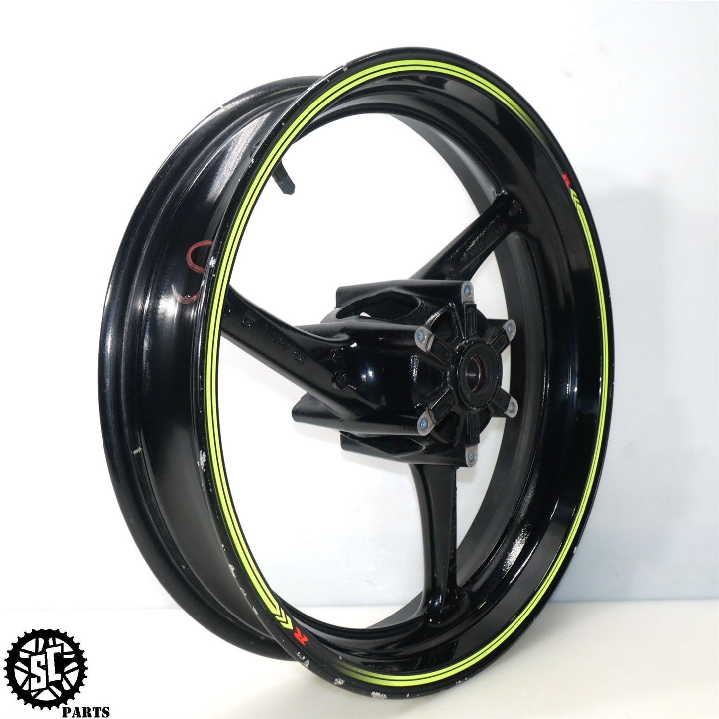 2017 SUZUKI GSXR 600 FRONT WHEEL RIM STRAIGHT S06