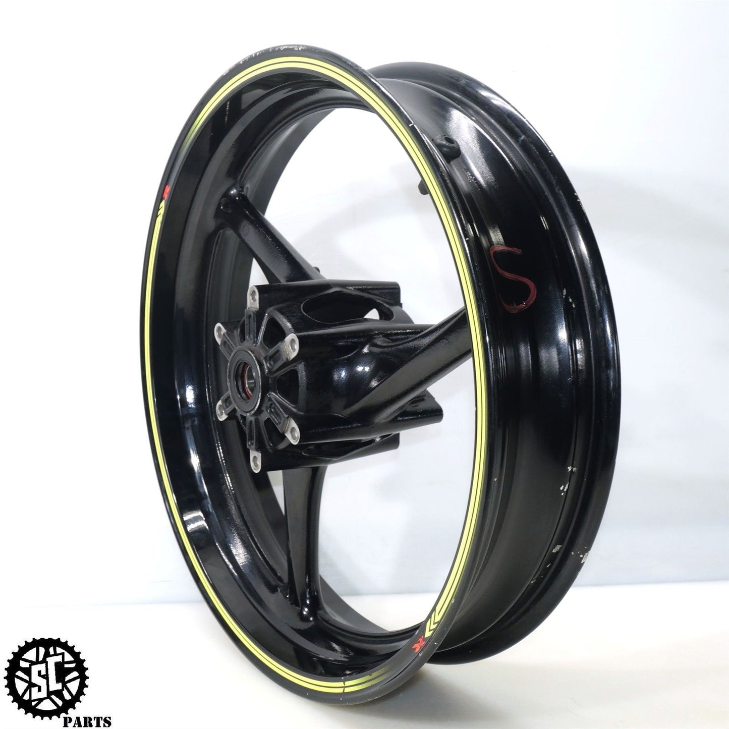 2017 SUZUKI GSXR 600 FRONT WHEEL RIM STRAIGHT S06