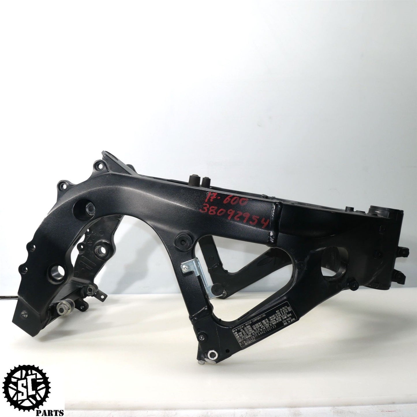 2017 SUZUKI GSXR 600 FRAME CHASSIS *S* S06