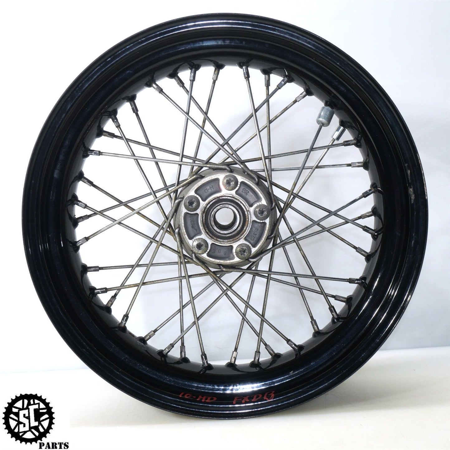 2010 HARLEY DAVIDSON DYNA STREET BOB SPOKE REAR WHEEL RIM SB 41430-09A HD22