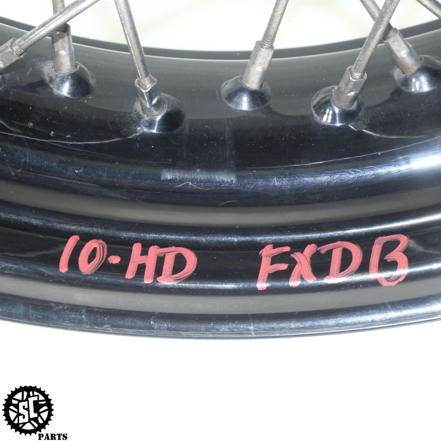 2010 HARLEY DAVIDSON DYNA STREET BOB SPOKE REAR WHEEL RIM SB 41430-09A HD22