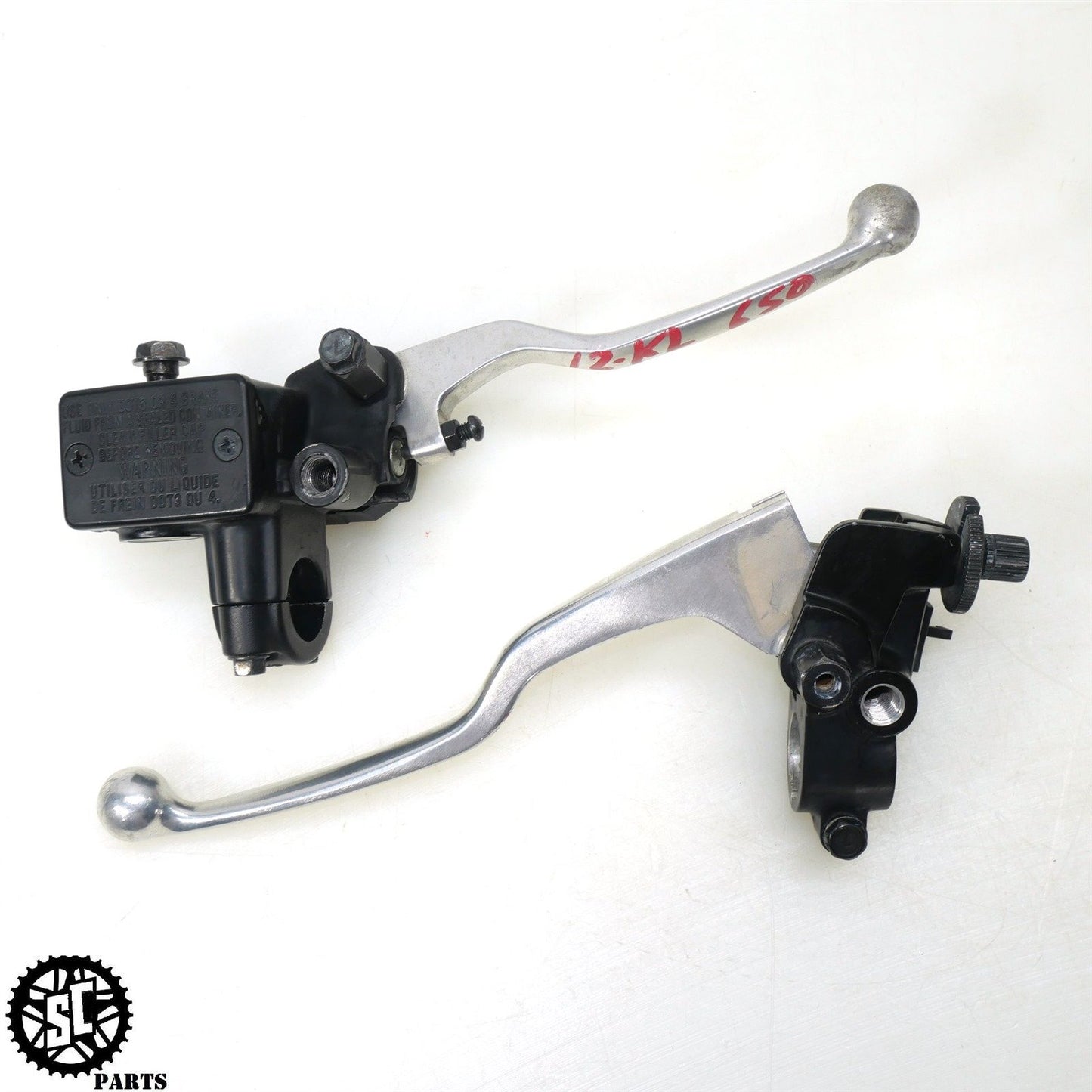 2012 KAWASAKI KLR 650 KL FRONT BRAKE MASTER CYLINDER LEVER K50