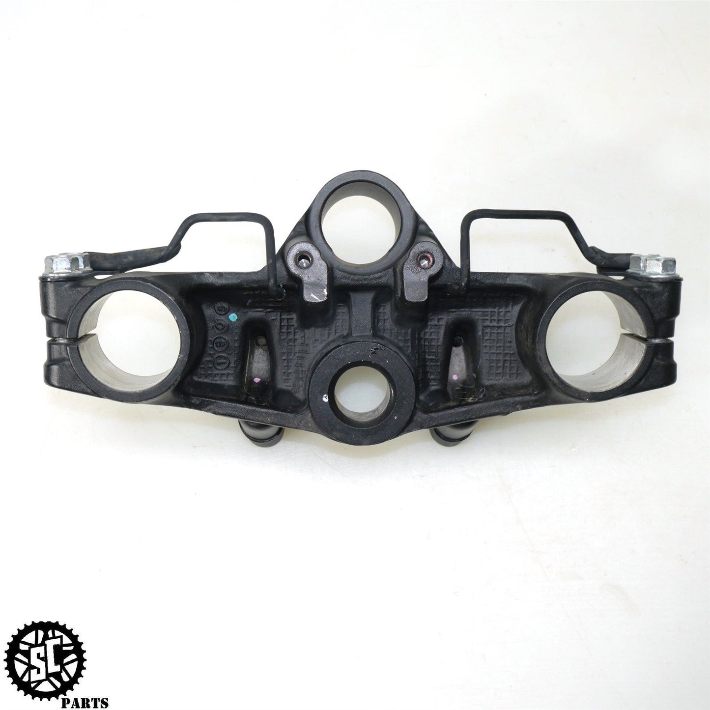 2012 KAWASAKI KLR 650 KL UPPER TRIPLE TREE BAR CLAMP 44039-0047 46012-0042 K50