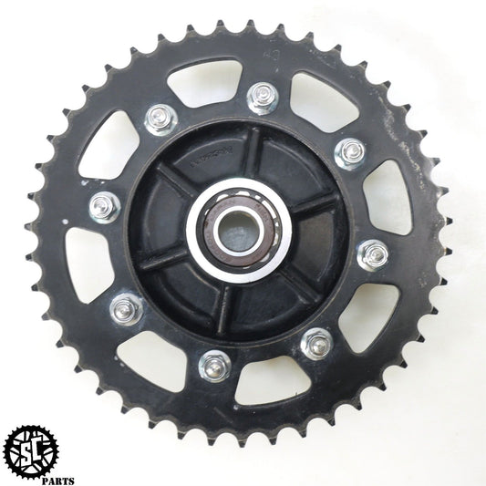 2012 KAWASAKI KLR 650 KL REAR SPROCKET HUB 42033-1112 42041-1260 43T K50