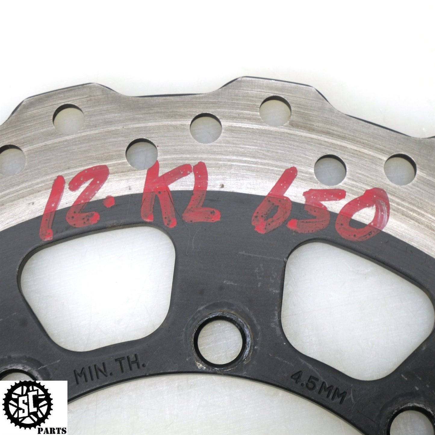 2012 KAWASAKI KLR 650 KL FRONT BRAKE ROTOR DISC 41080-0099-11H K50