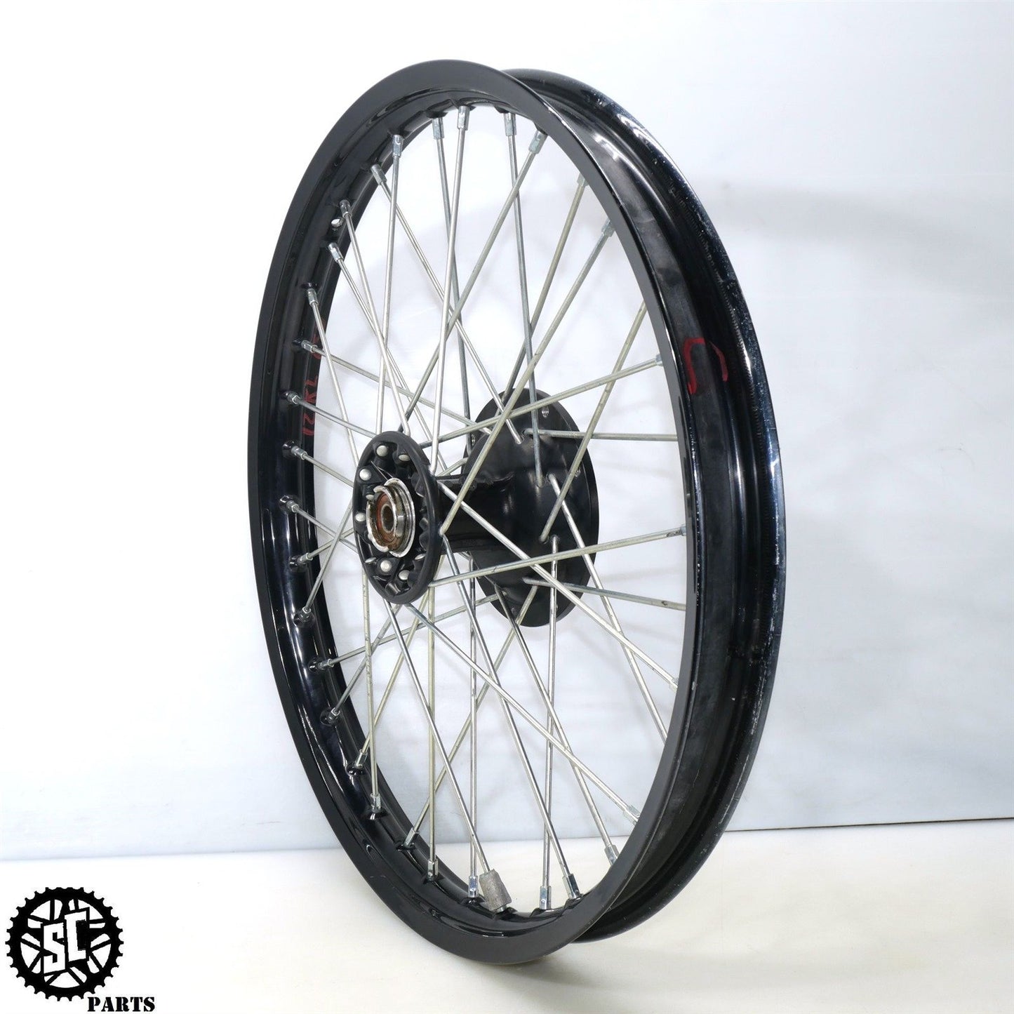 2012 KAWASAKI KLR 650 KL FRONT WHEEL RIM STRAIGHT 41025-0033-WC K50