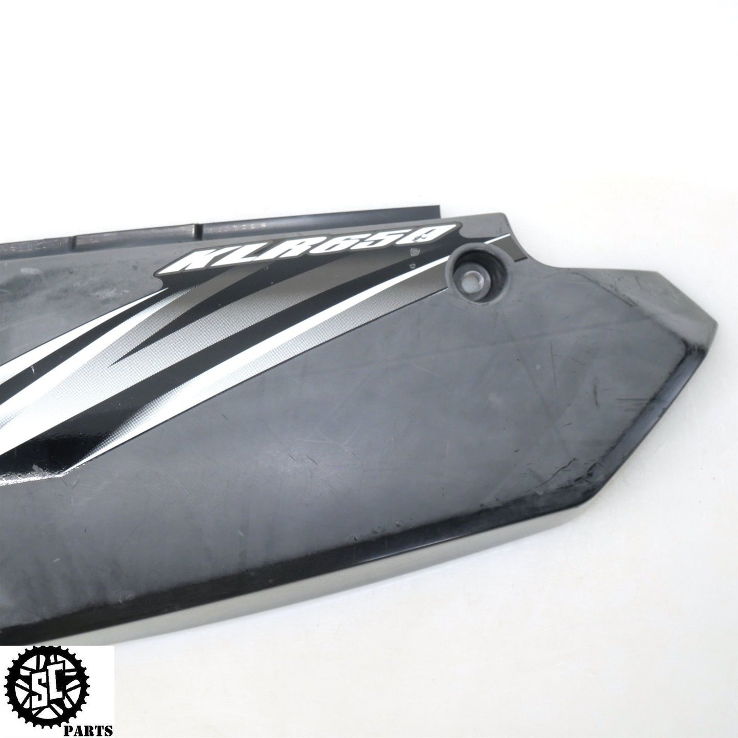 2012 KAWASAKI KLR 650 KL LEFT SEAT FAIRING COVER 36001-0098-6C K50