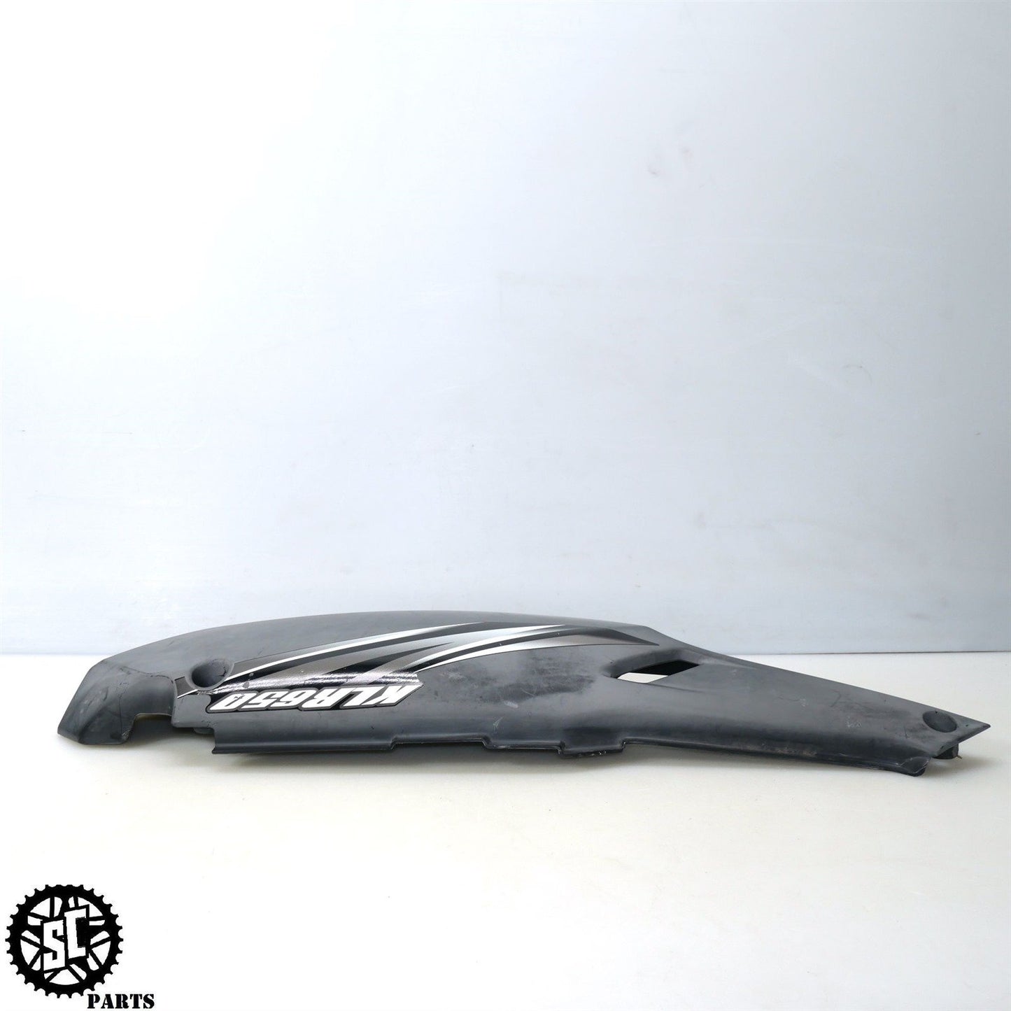 2012 KAWASAKI KLR 650 KL LEFT SEAT FAIRING COVER 36001-0098-6C K50