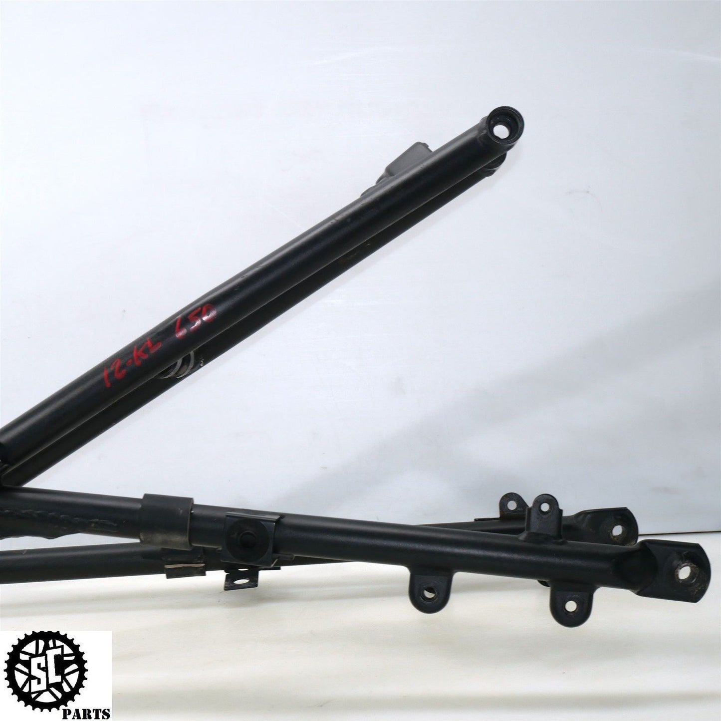 2012 KAWASAKI KLR 650 KL REAR SUBFRAME TAIL 32160-0496-18R K50