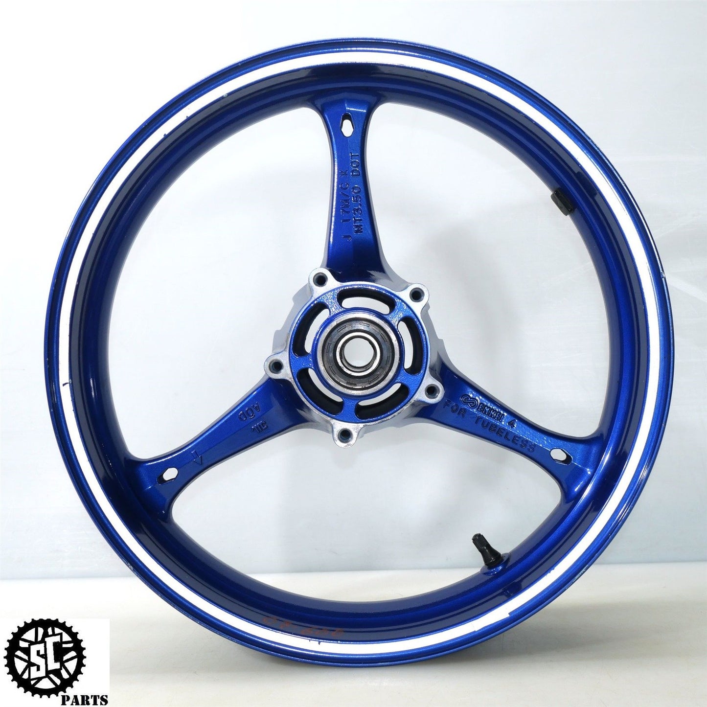 2007 SUZUKI GSXR 600 FRONT WHEEL RIM SB S44