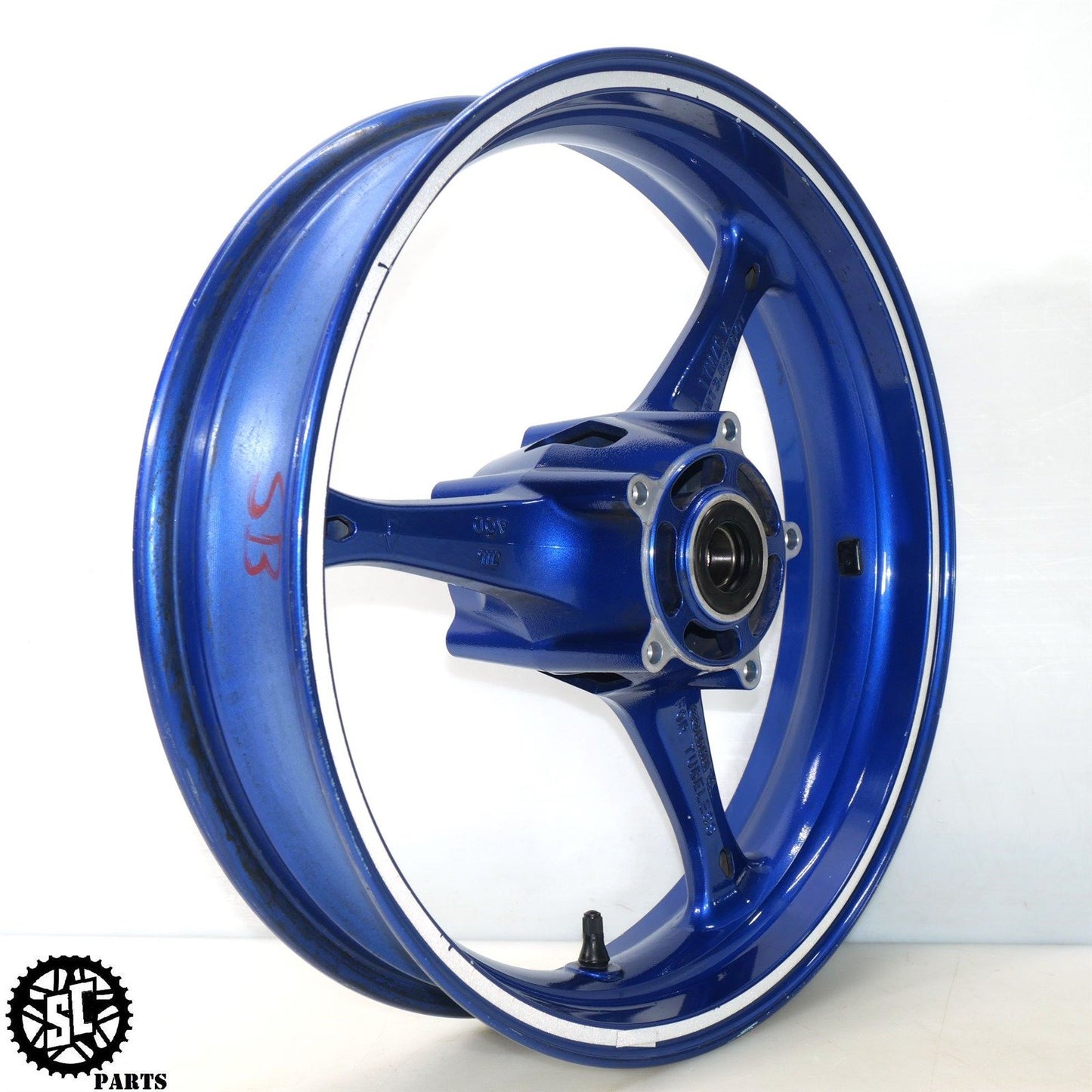 2007 SUZUKI GSXR 600 FRONT WHEEL RIM SB S44