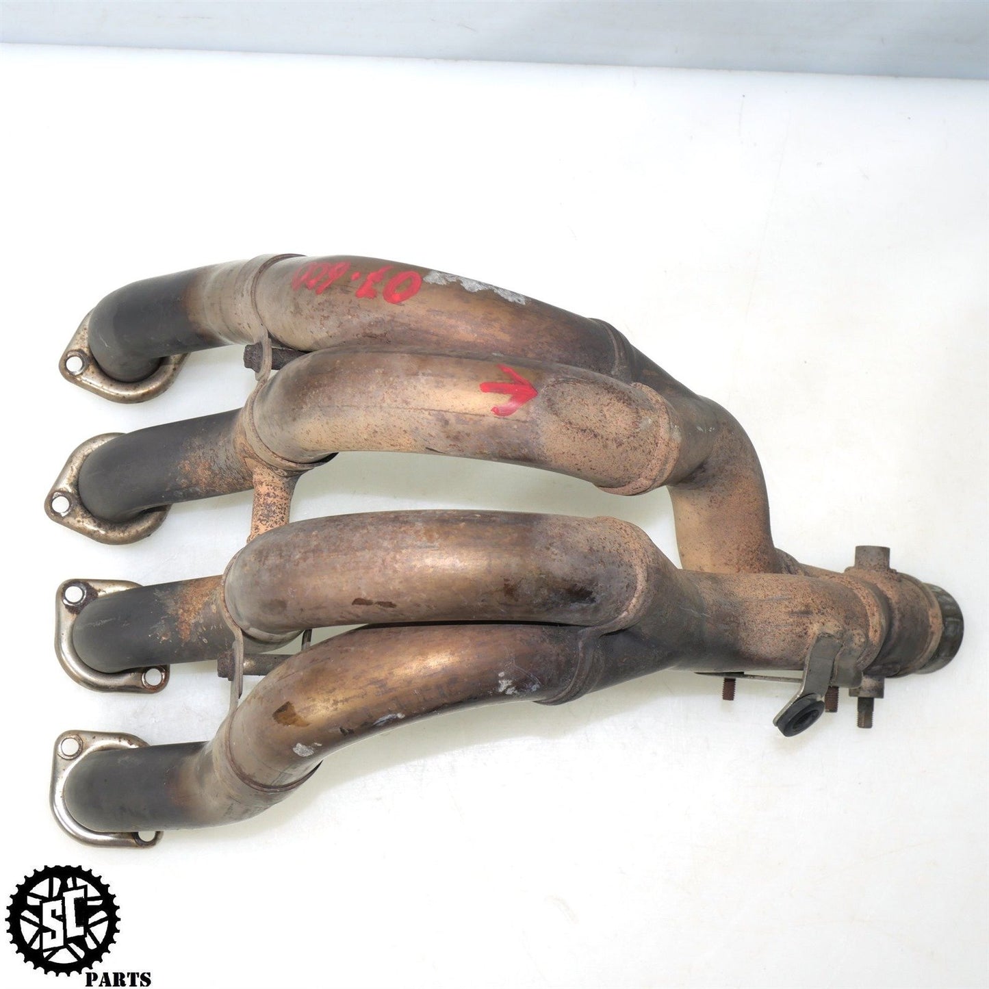 2007 SUZUKI GSXR 600 EXHAUST HEADER PIPE S44