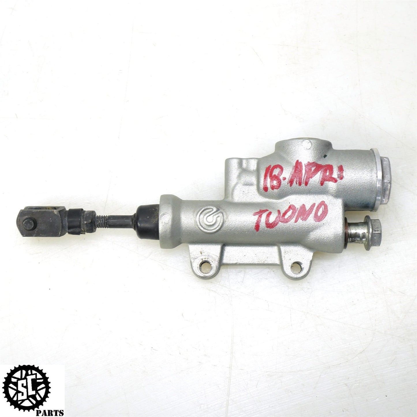2018 APRILIA TUONO V4 1100 REAR BRAKE MASTER CYLINDER B044586 A09