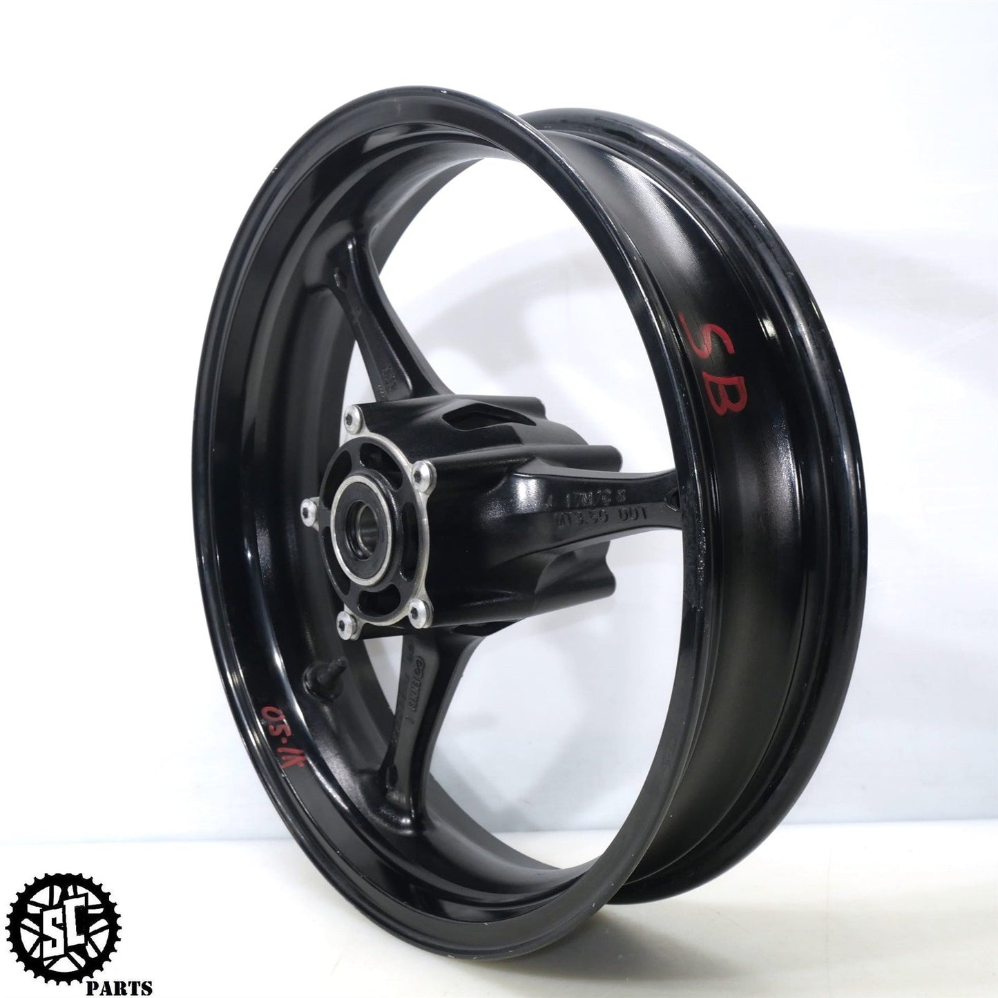 2005 2006 SUZUKI GSXR 1000 FRONT WHEEL RIM SB S22