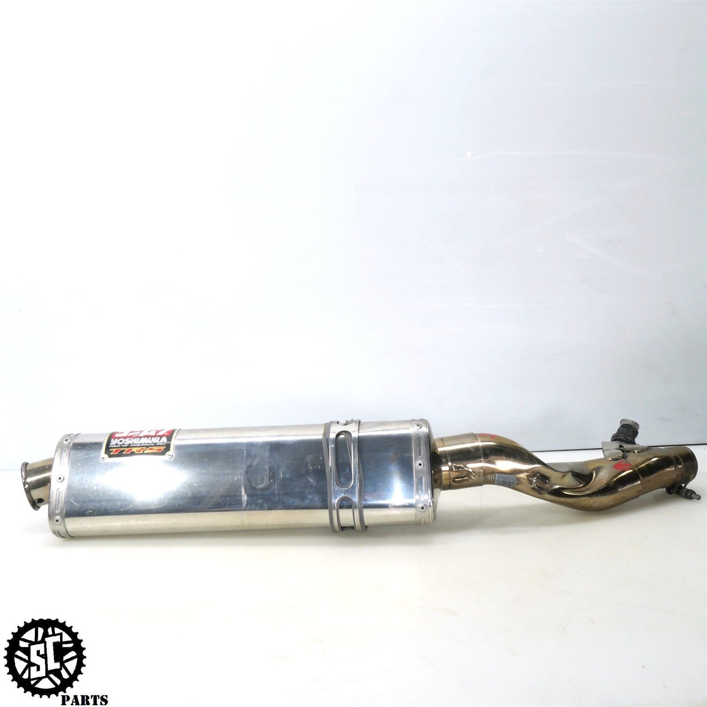 2005 2006 SUZUKI GSXR 1000 YOSHIMURA SLIP ON EXHAUST MID PIPE MUFFLER S22