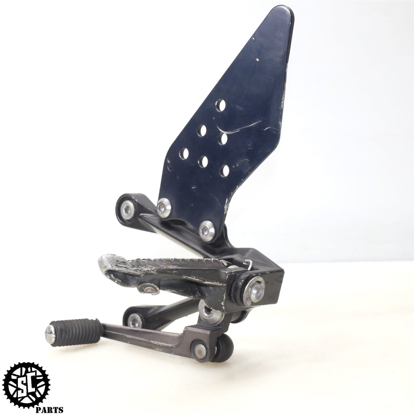 2007 2008 KAWASAKI NINJA ZX6R LEFT REARSET PEG BRACKET K22