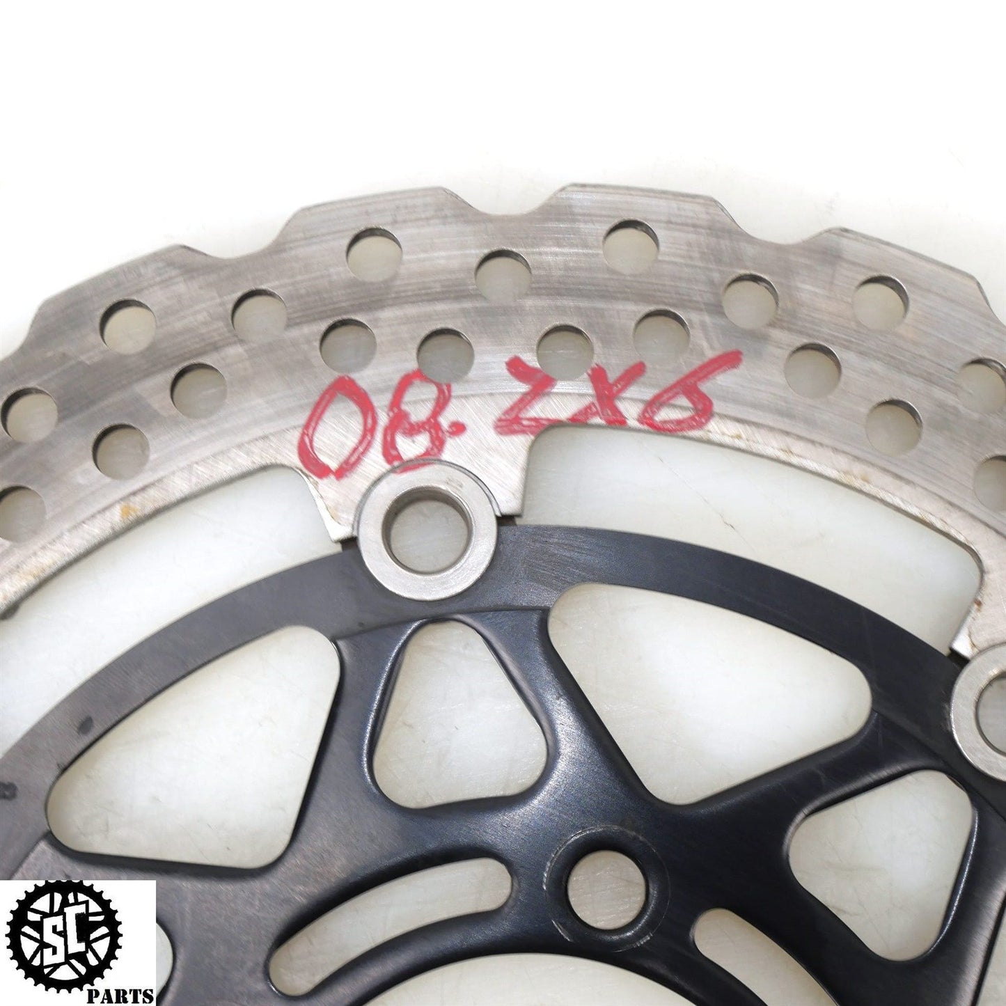 2007 2008 KAWASAKI NINJA ZX6R FRONT BRAKE ROTORS K22