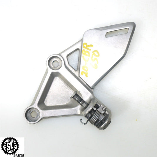 2020 HONDA CBR650 LEFT REARSET FOOT PEG BRACKET H39