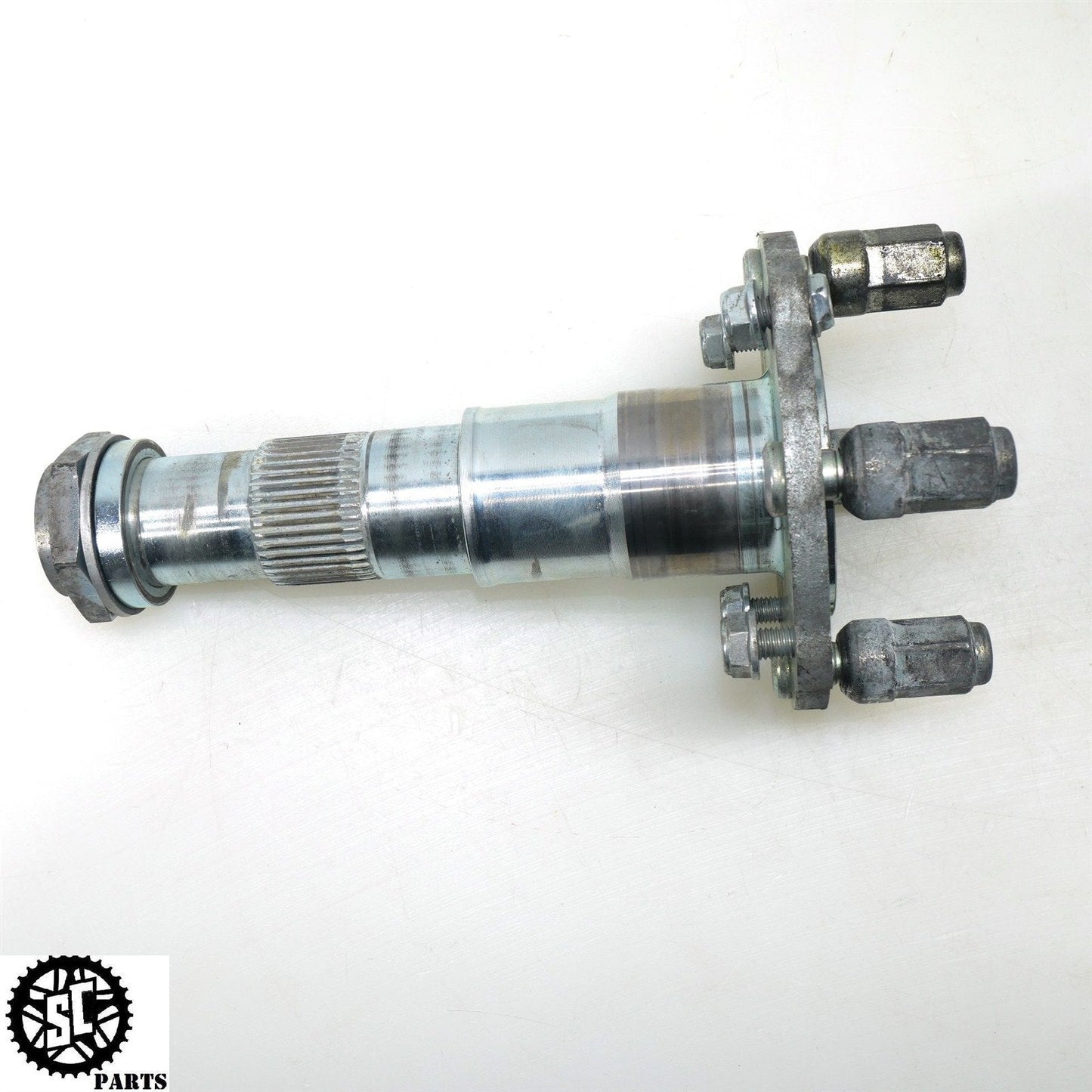 1998-2001 HONDA VFR800 REAR WHEEL AXLE SPINDLE WHEEL NUTS H03