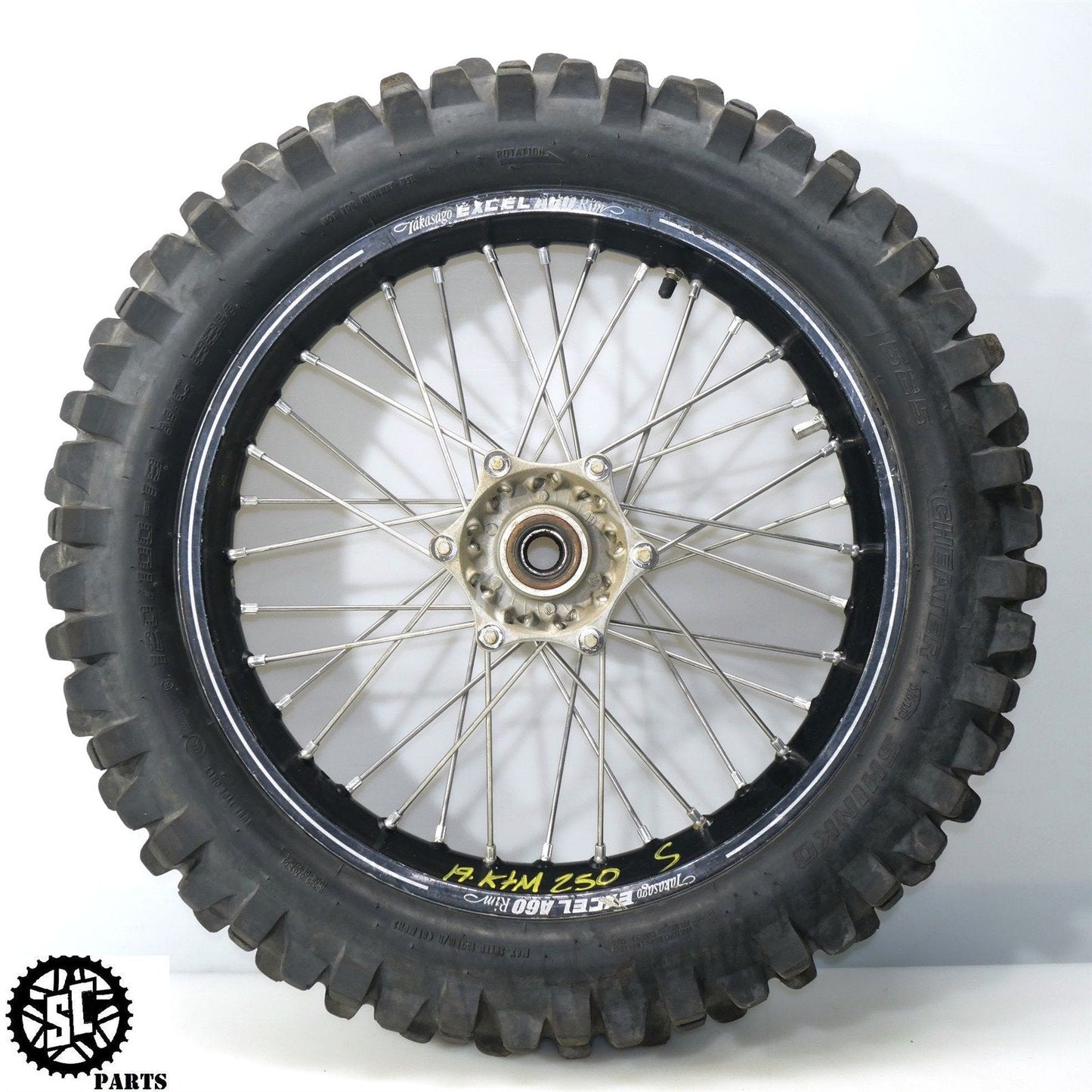 2019-2022 KTM 250 SX-F 350 450 EXCEL A60 FRONT REAR WHEEL TIRE 120/100 18 KT14