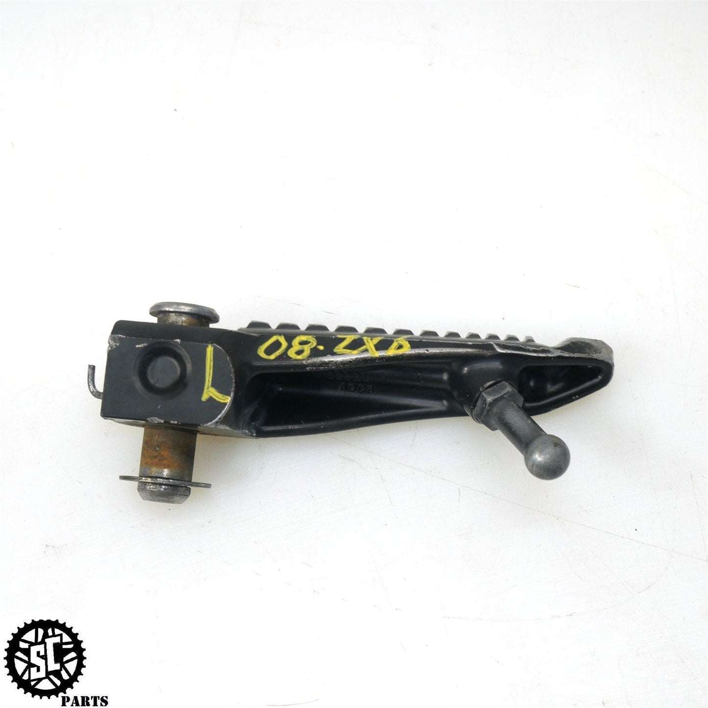 2007 2008 KAWASAKI NINJA ZX6R LEFT REARSET FOOT PEG K41