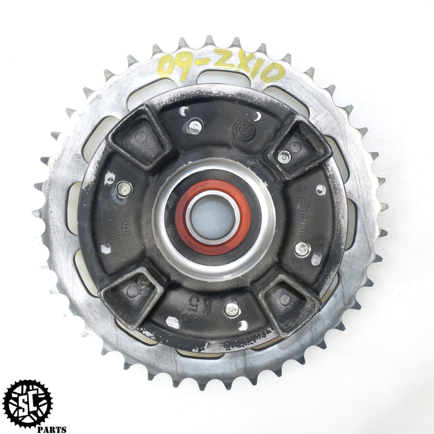 Kawasaki ZX10R EX650 650 Ninja OEM Rear Wheel Rim Sprocket Carrier Hub K43