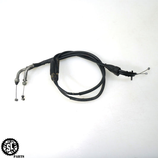 2015 DUCATI DIAVEL THROTTLE CABLE LINE PAIR OEM SET D32