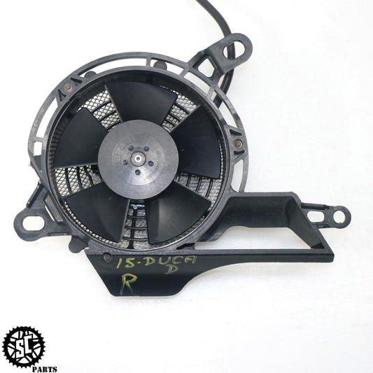 2015 DUCATI DIAVEL RIGHT RADIATOR FAN D32