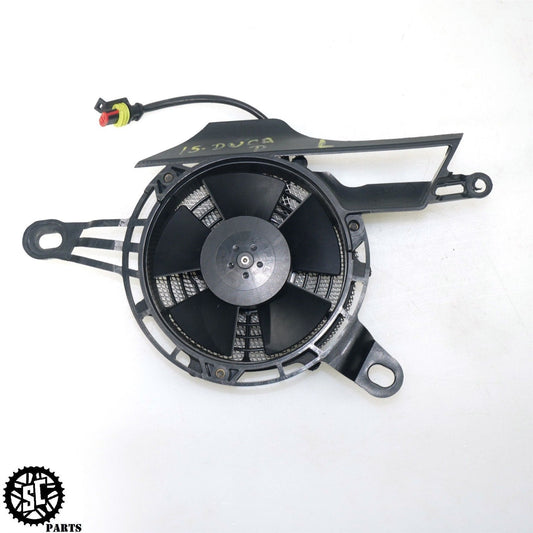 2015 DUCATI DIAVEL LEFT RADIATOR FAN D32