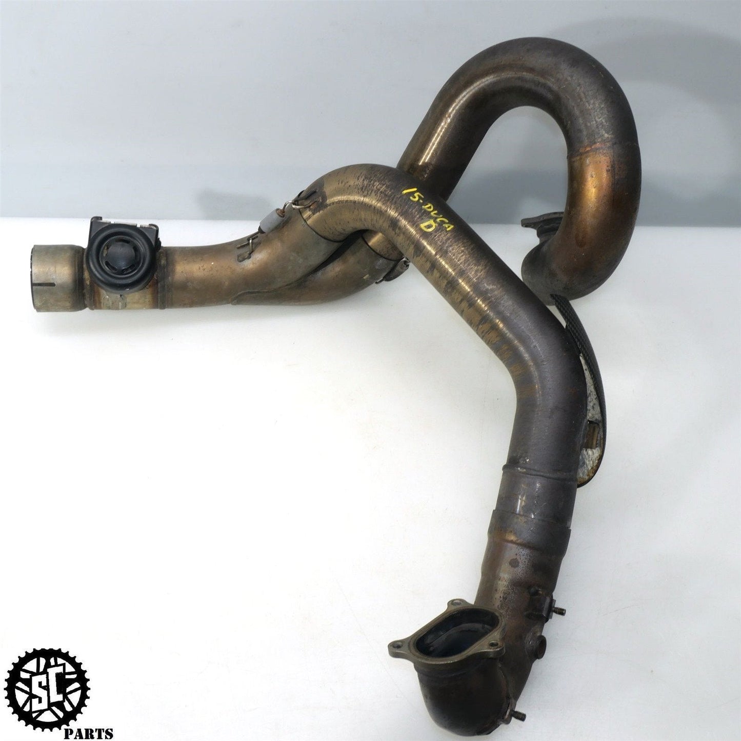 2015 DUCATI DIAVEL FULL EXHAUST HEADER PIPE MUFFLER AFTERMARKET D32