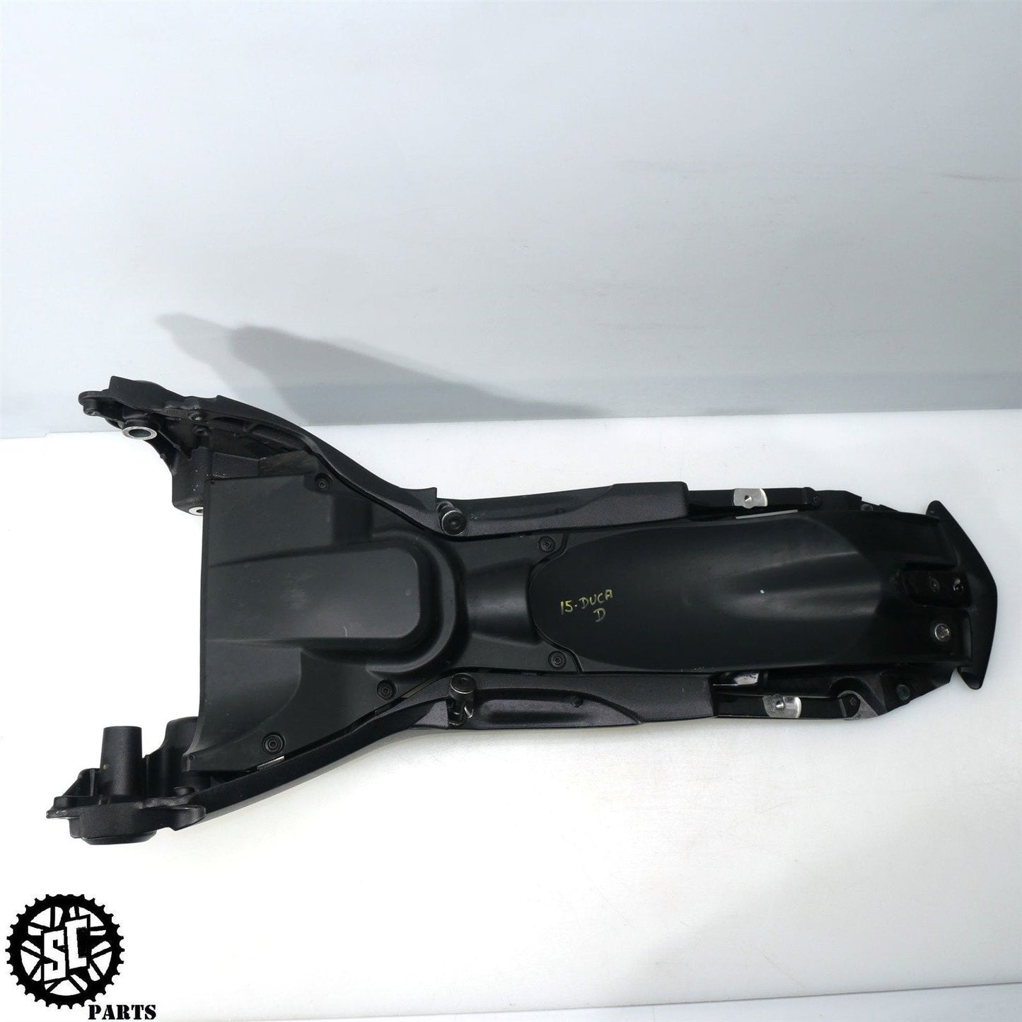 2015 DUCATI DIAVEL REAR SUBFRAME UNDER TAIL FAIRING TRAY D32