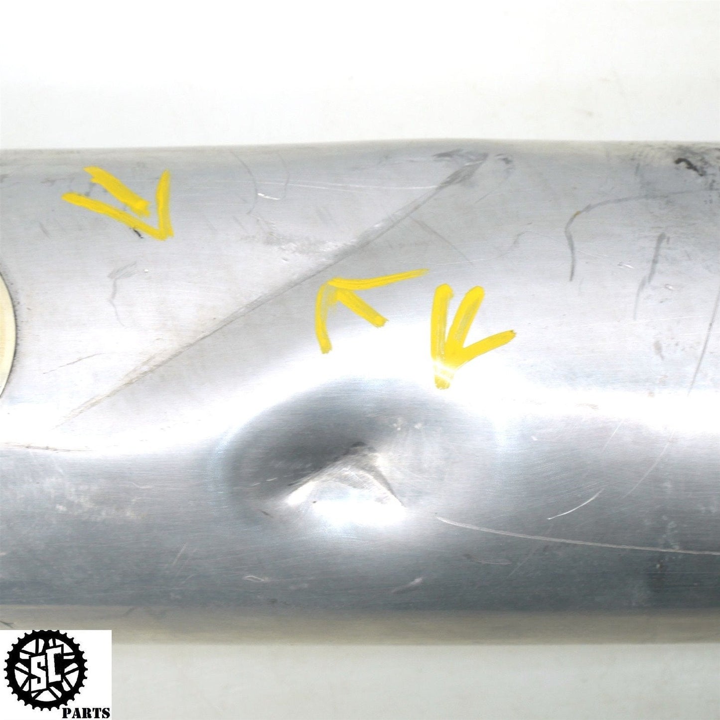 2002 2003 HONDA CBR954RR SLIP ON EXHAUST PIPE MUFFLER BOLT ON H42