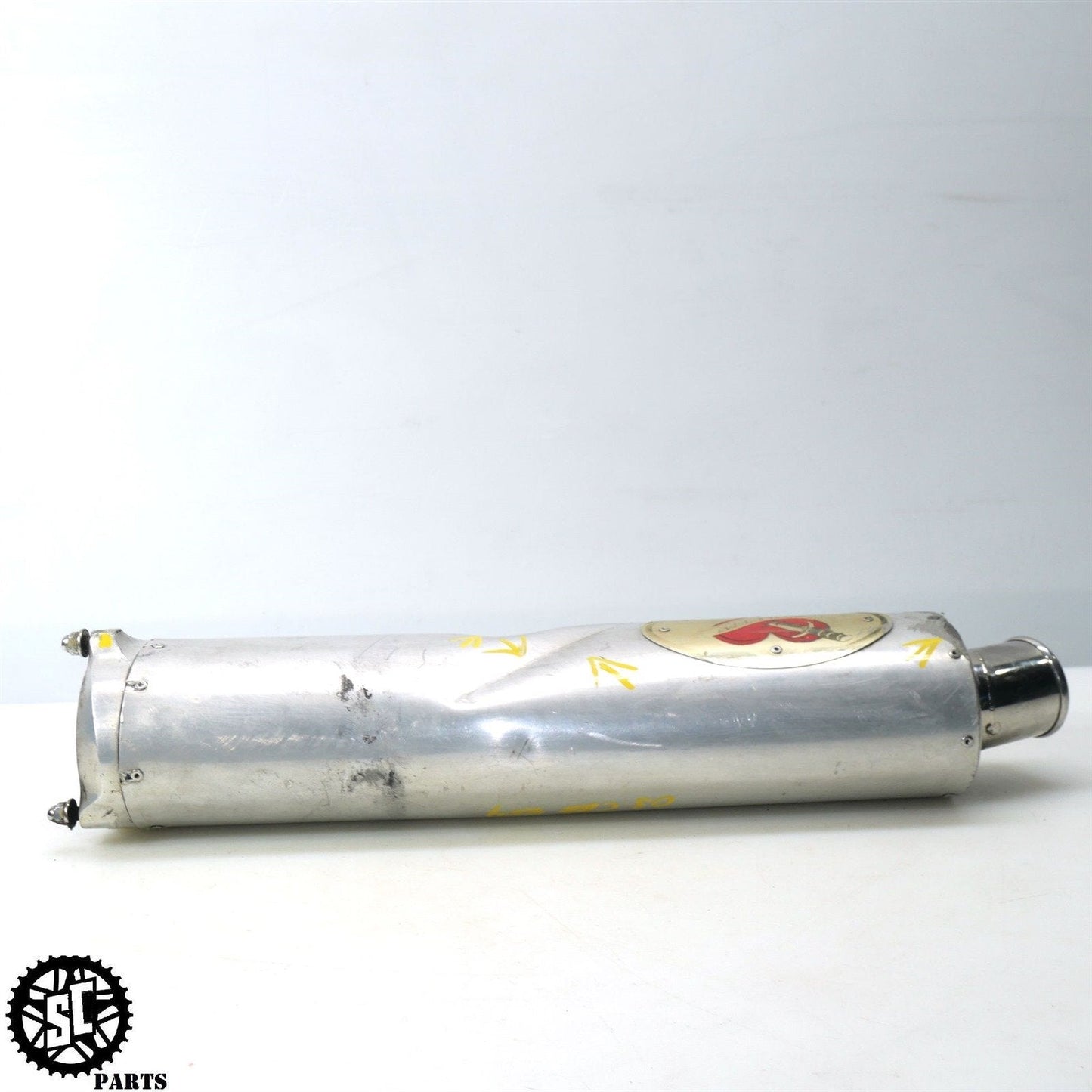 2002 2003 HONDA CBR954RR SLIP ON EXHAUST PIPE MUFFLER BOLT ON H42