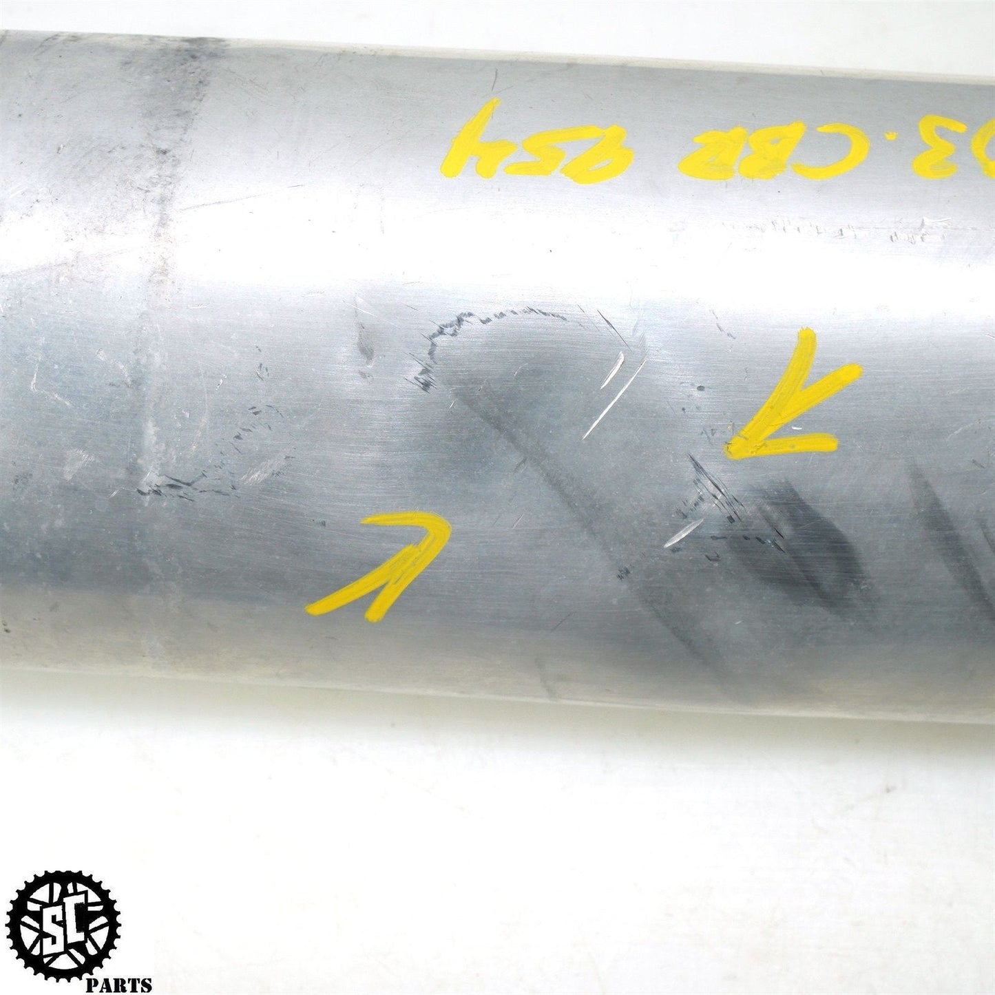 2002 2003 HONDA CBR954RR SLIP ON EXHAUST PIPE MUFFLER BOLT ON H42