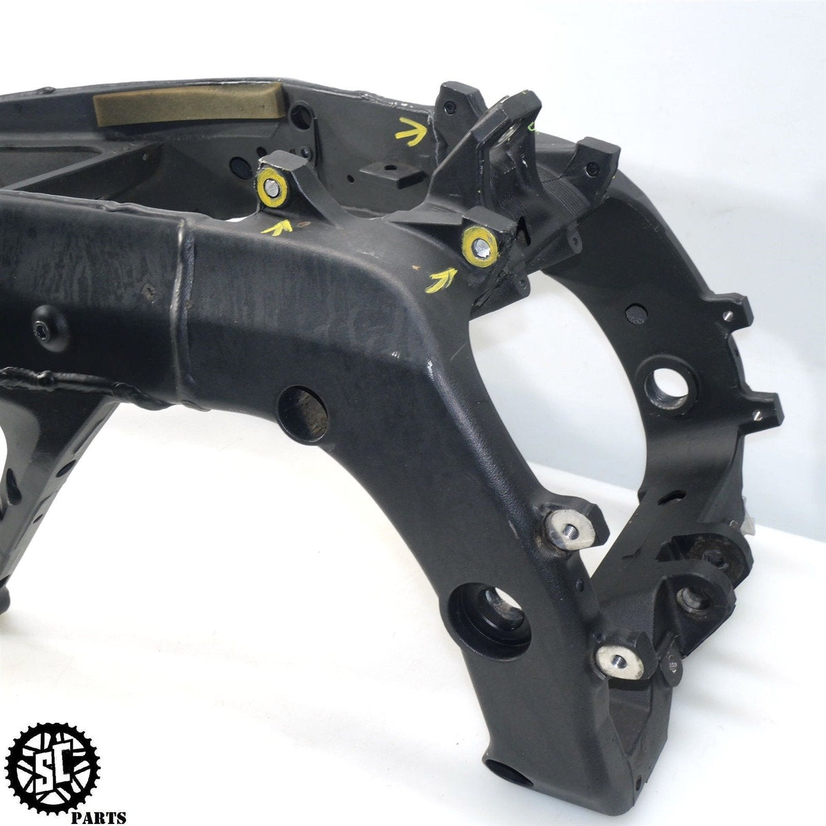 2020 R6 Frame 2006-2016 YAMAHA YZF R6 MAIN FRAME CHASSIS *B* Y17 – SALVAGECYCLEPARTS