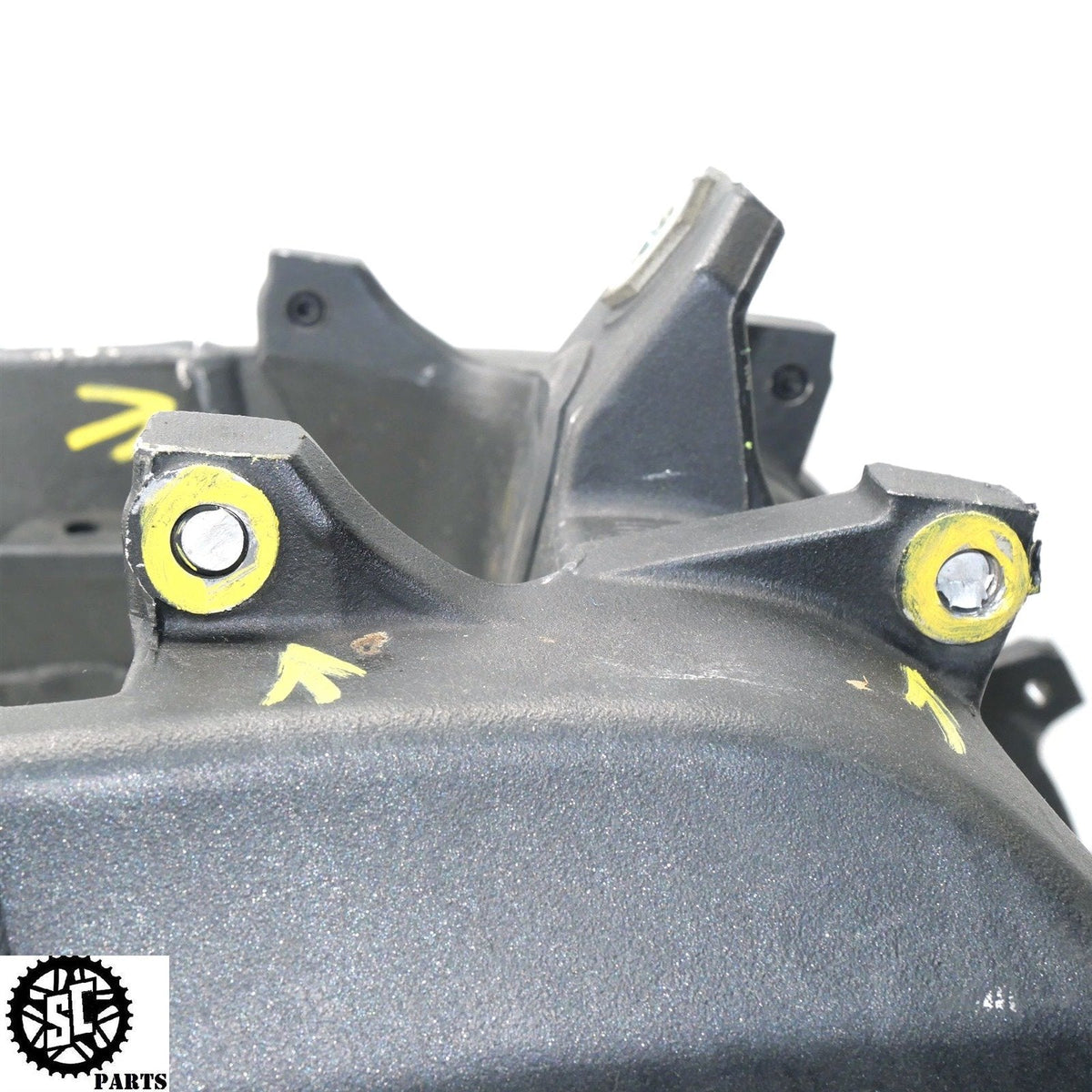 2015 R6 Frame 2006-2016 YAMAHA YZF R6 MAIN FRAME CHASSIS *B* Y17 – SALVAGECYCLEPARTS