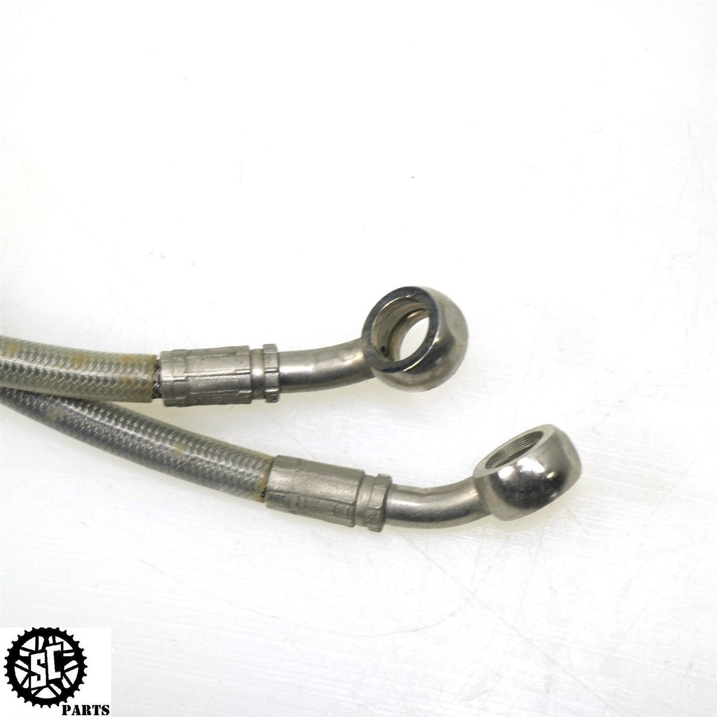 2004 2005 HONDA CBR1000RR FRONT BRAKE LINE STEEL BRAIDED H43