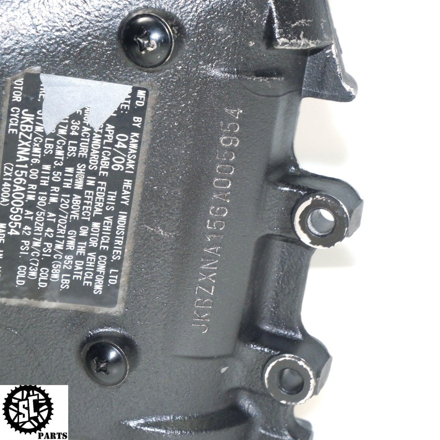 2006-2011 KAWASAKI NINJA ZX14 MAIN FRAME CHASSIS *S* K25