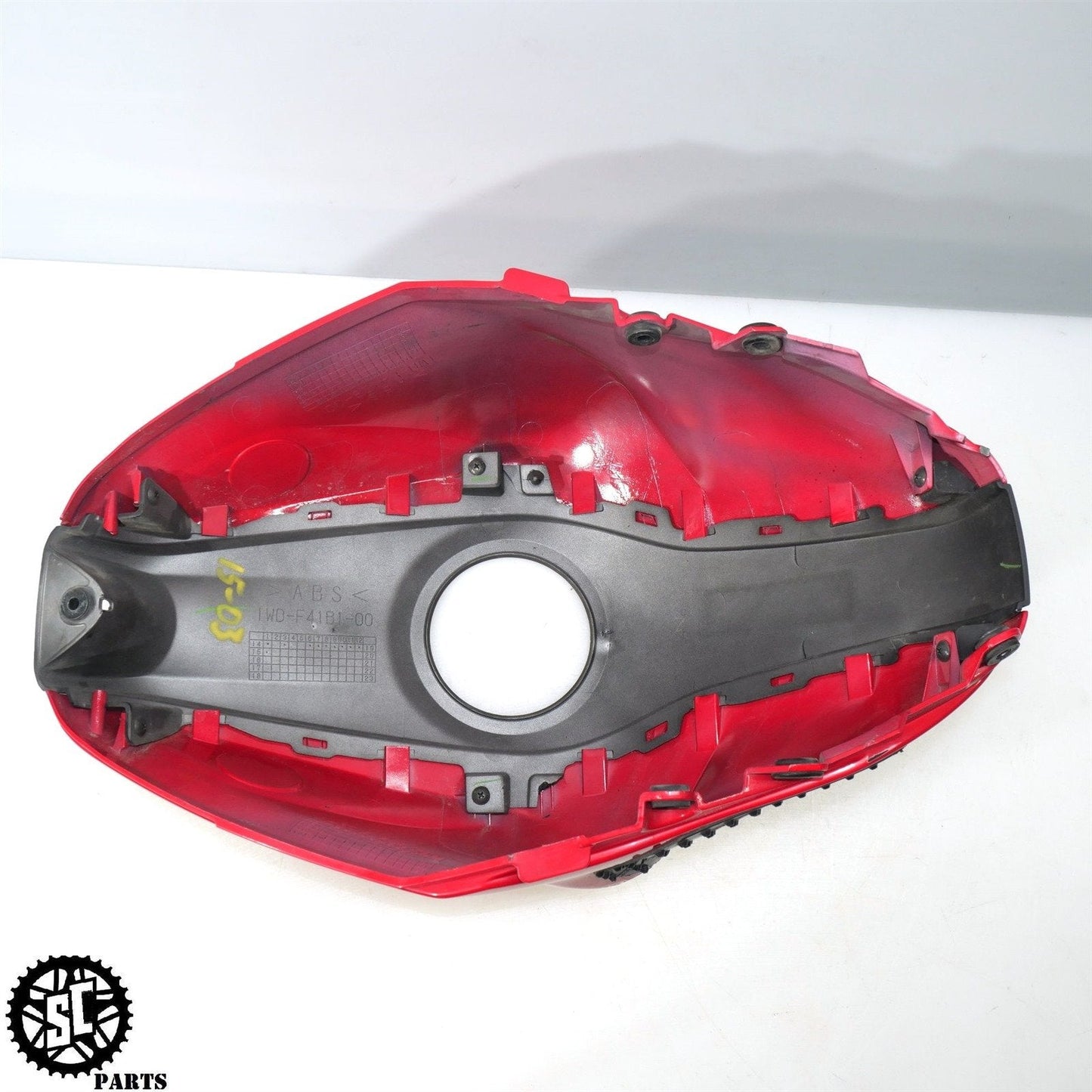 2015-2023 YAMAHA YZF R3 GAS TANK FUEL FAIRING COVER RED Y16