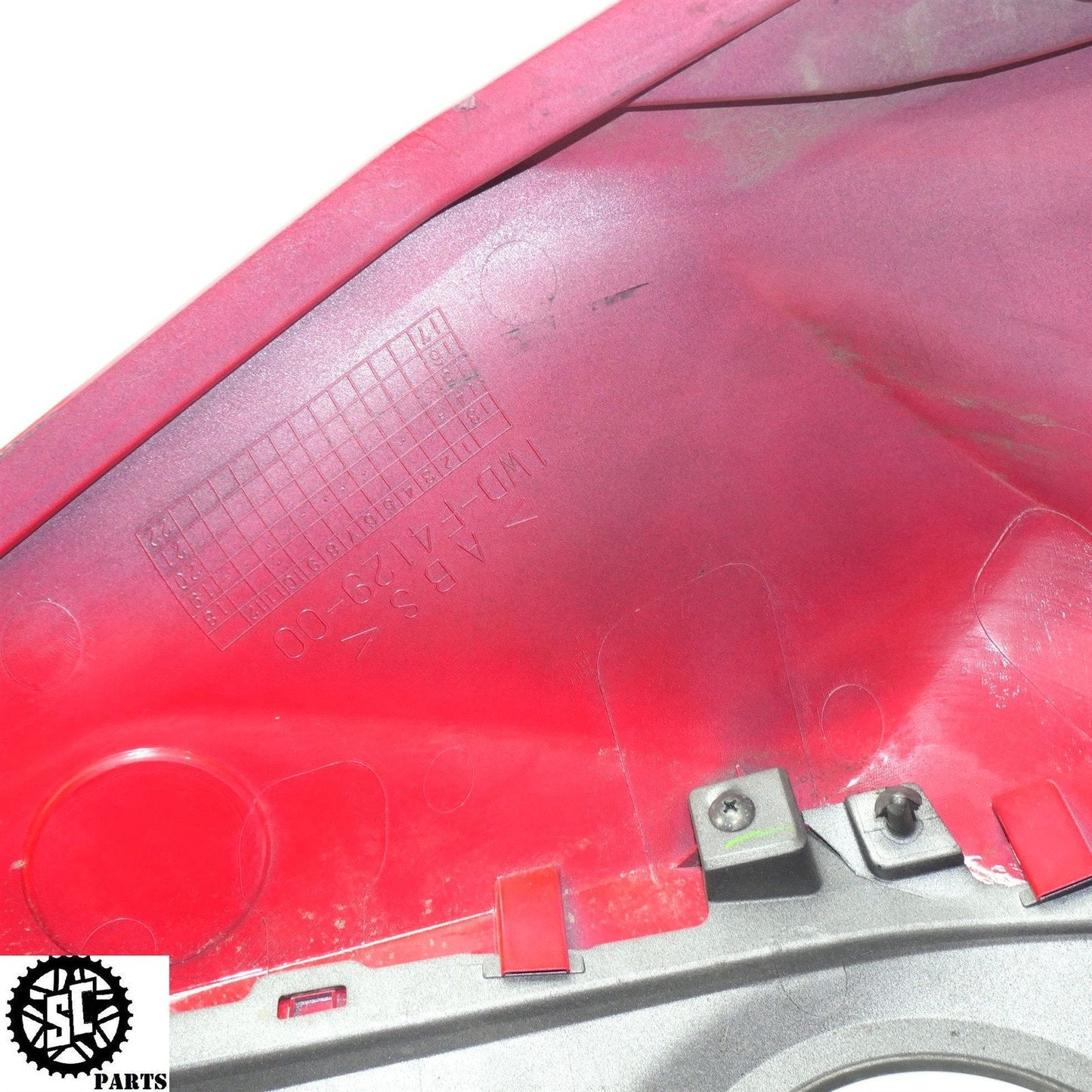 2015-2023 YAMAHA YZF R3 GAS TANK FUEL FAIRING COVER RED Y16