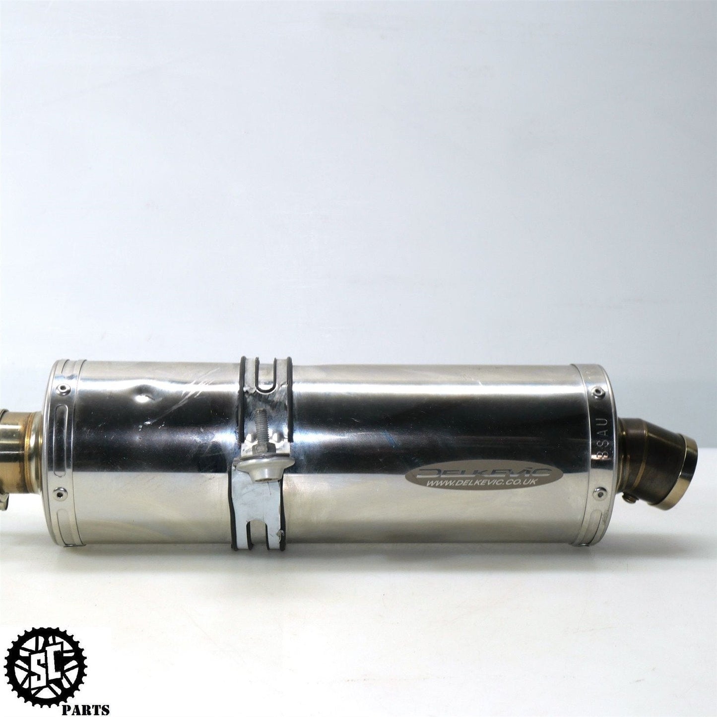 2005-2013 BMW F800ST DELKEVIC SLIP ON EXHAUST MUFFLER PIPE B28