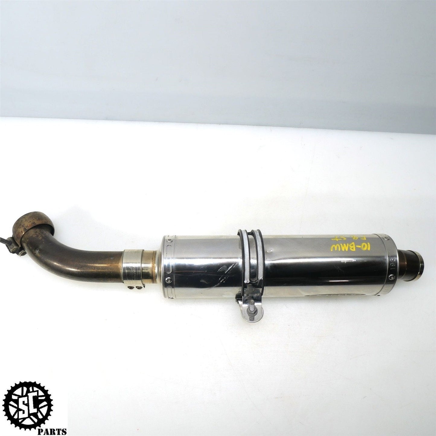 2005-2013 BMW F800ST DELKEVIC SLIP ON EXHAUST MUFFLER PIPE B28