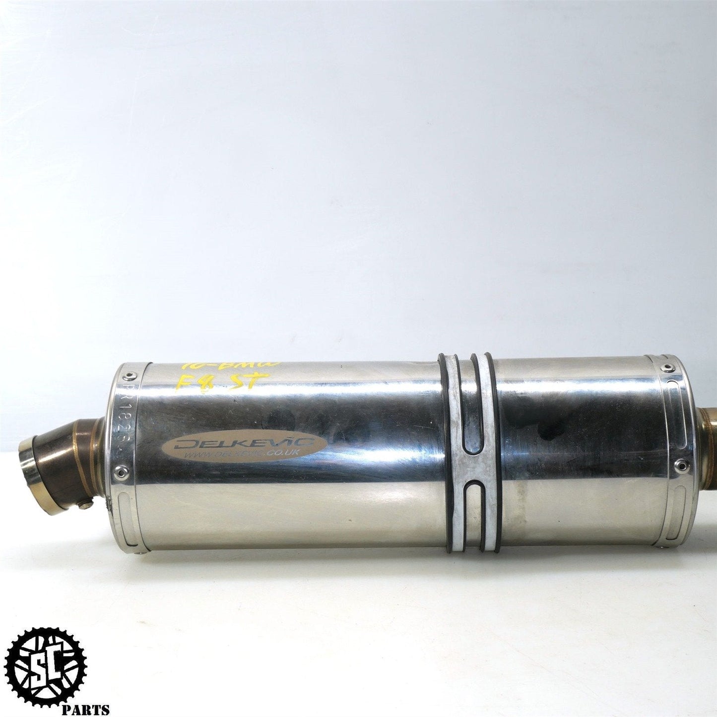 2005-2013 BMW F800ST DELKEVIC SLIP ON EXHAUST MUFFLER PIPE B28