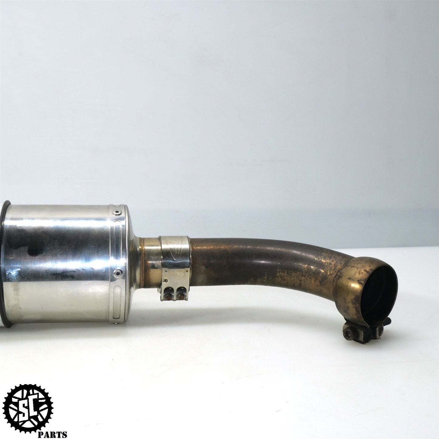 2005-2013 BMW F800ST DELKEVIC SLIP ON EXHAUST MUFFLER PIPE B28