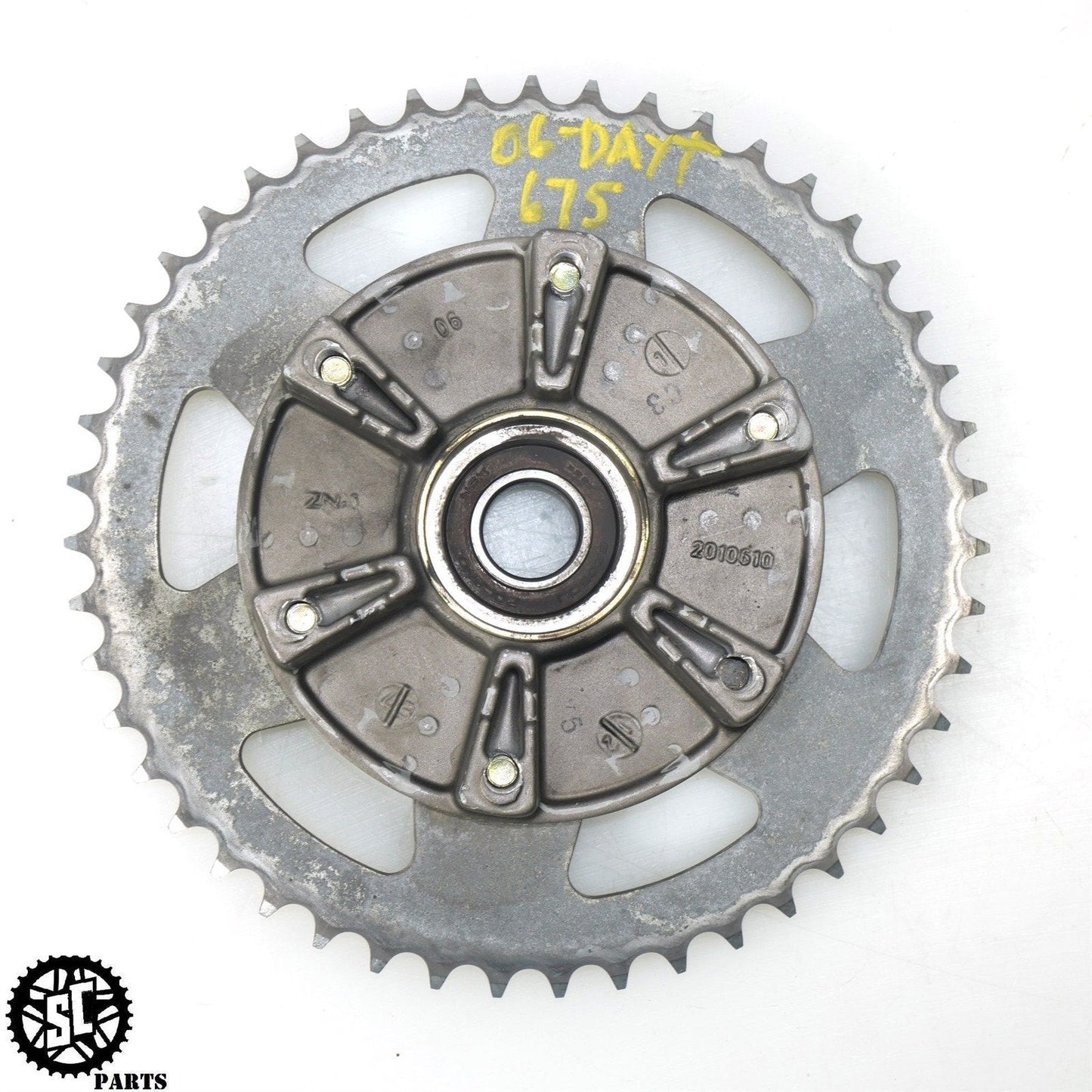 2006-2008 TRIUMPH DAYTONA 675 SPROCKET WHEEL HUB CARRIER T20